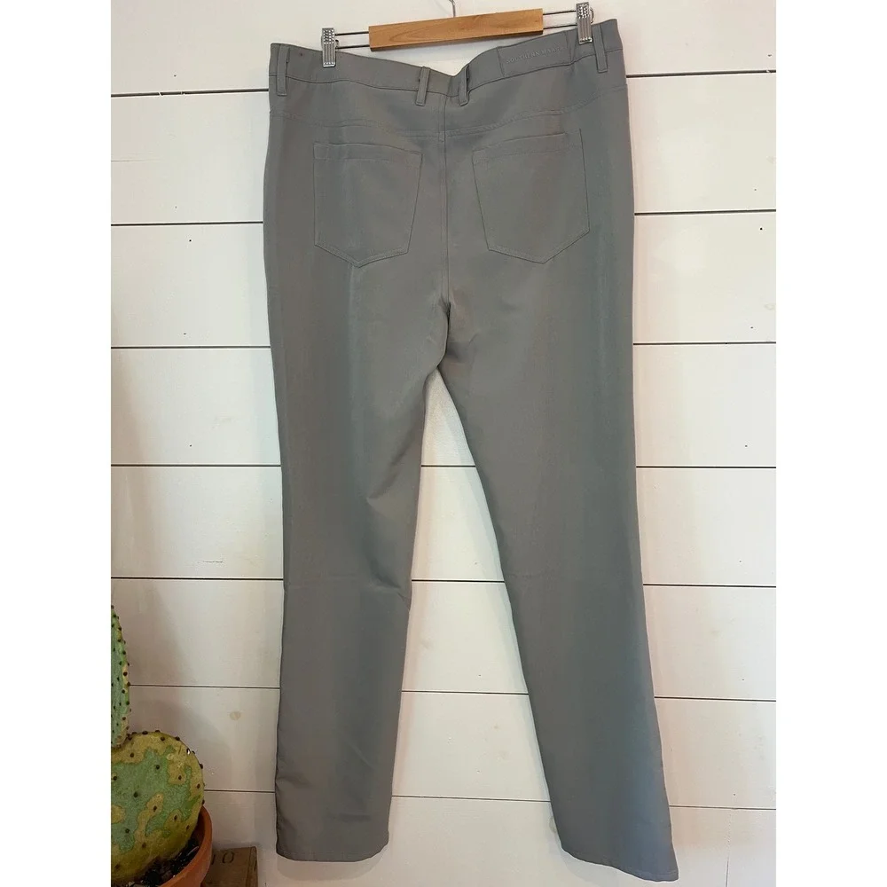 Southern Marsh Frisco Five Pocket Stretch Pants Mens 36x34 Grey Golf Casual